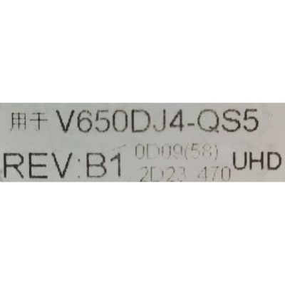 T-CON PARA TV WESTINGHOUSE / NUMERO DE PARTE V650DJ4-QS5 / V500DJ7-CK5 / 276P2E6056A0 / PANEL T650-V35-DLED / MODELO WG65UX4100 - Imagen 3